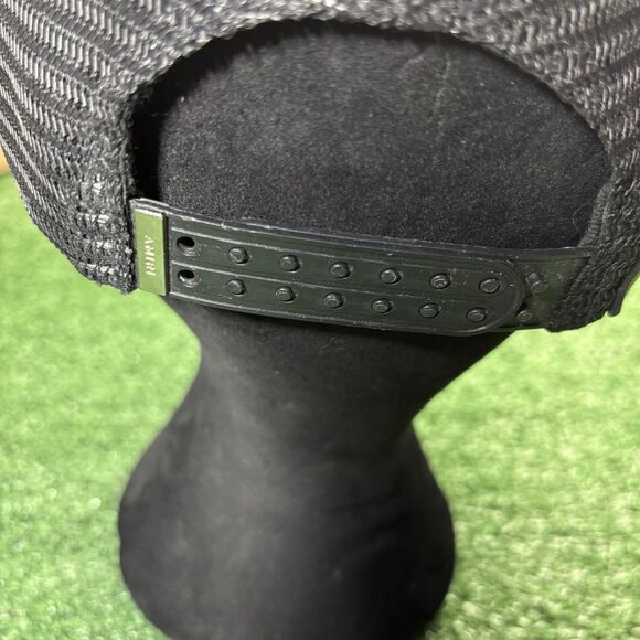 Amiri MA Logo Trucker Hat 'black' SnapBack Authentic Rare One Size - Picture 5 of 12